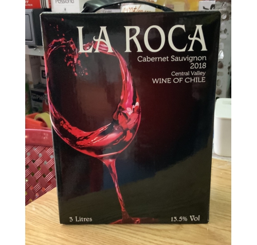 Rượu Vang Bình 3 Lít Chile La Roca 