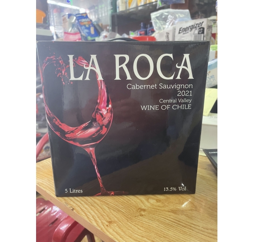 Rượu Vang Bình 5 Lít Chile La Roca 